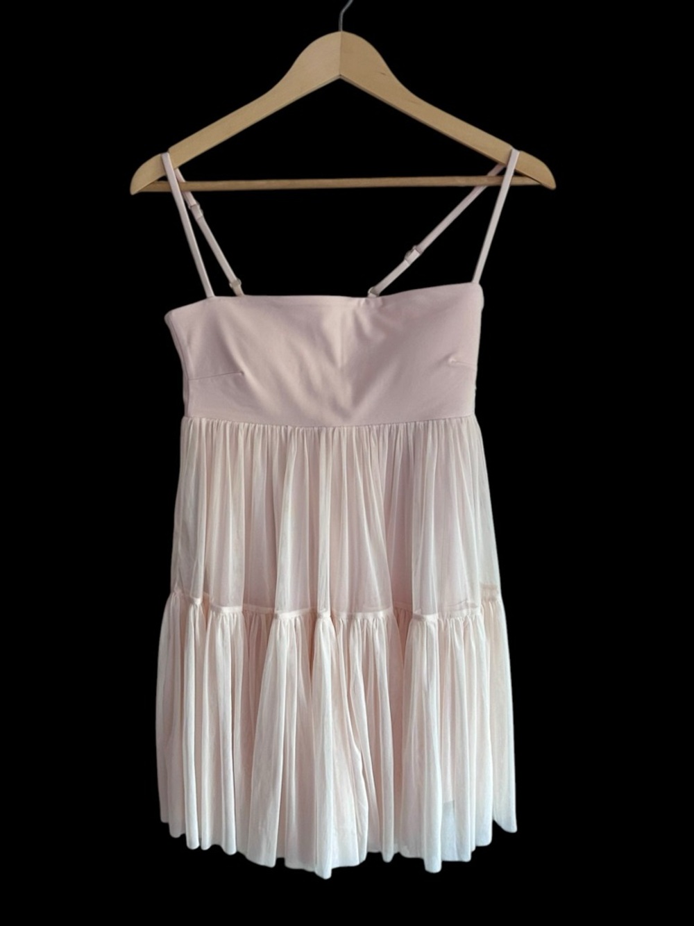 NWT POPFLEX Pirouette Babydoll Dress Tutu Pink Tulle Sz Small - Picture 4 of 9
